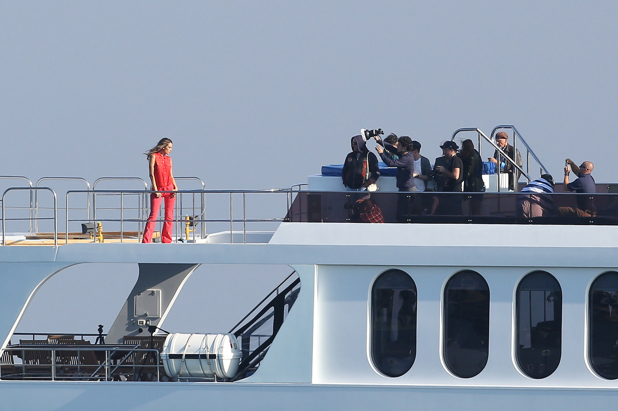 Alessandra Ambrosio on the set of a photoshoot for Colcci in Marina Del Rey 17 06 12 
