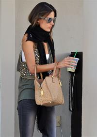 Alessandra Ambrosio out in Brentwood on January 28 