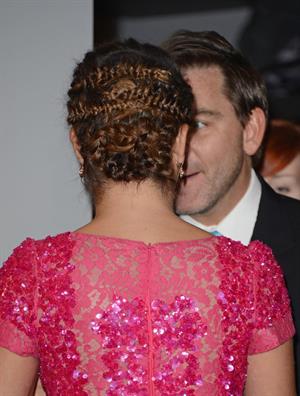 Lea Michele in pink at the 39th Annual People's Choice Awards in Los Angeles on Jan 9, 2013 