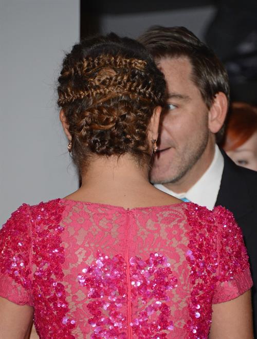 Lea Michele in pink at the 39th Annual People's Choice Awards in Los Angeles on Jan 9, 2013 