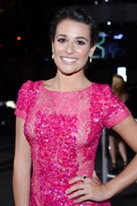 Lea Michele in pink at the 39th Annual People's Choice Awards in Los Angeles on Jan 9, 2013 