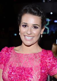 Lea Michele in pink at the 39th Annual People's Choice Awards in Los Angeles on Jan 9, 2013 