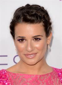 Lea Michele in pink at the 39th Annual People's Choice Awards in Los Angeles on Jan 9, 2013 