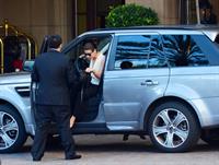 Lea Michele  Arriving at Montage Hotel  in Beverly Hills - Dec 26, 2012 