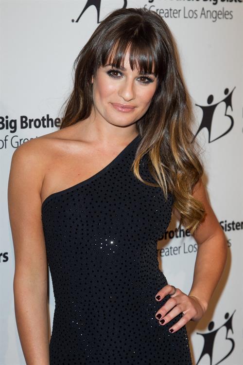 Lea Michele Big Brother Big Sisters of LA Stars Gala in Beverly Hills Oct 26, 2012 
