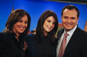 Ashley Greene on Foxx's Good Day New York taping at the Fox Studios in New York City 