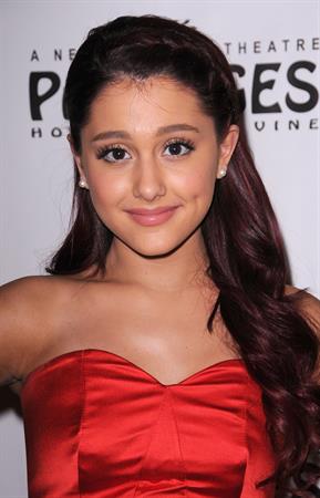 Ariana Grande opening night of Wicked at the Pantages Theatre on December 1, 2011