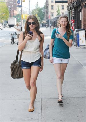 Ashley Greene out in New York City on July 7, 2010 