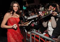 Ashley Greene Twilight Breaking Dawn premiere in Los Angeles on November 14, 2011