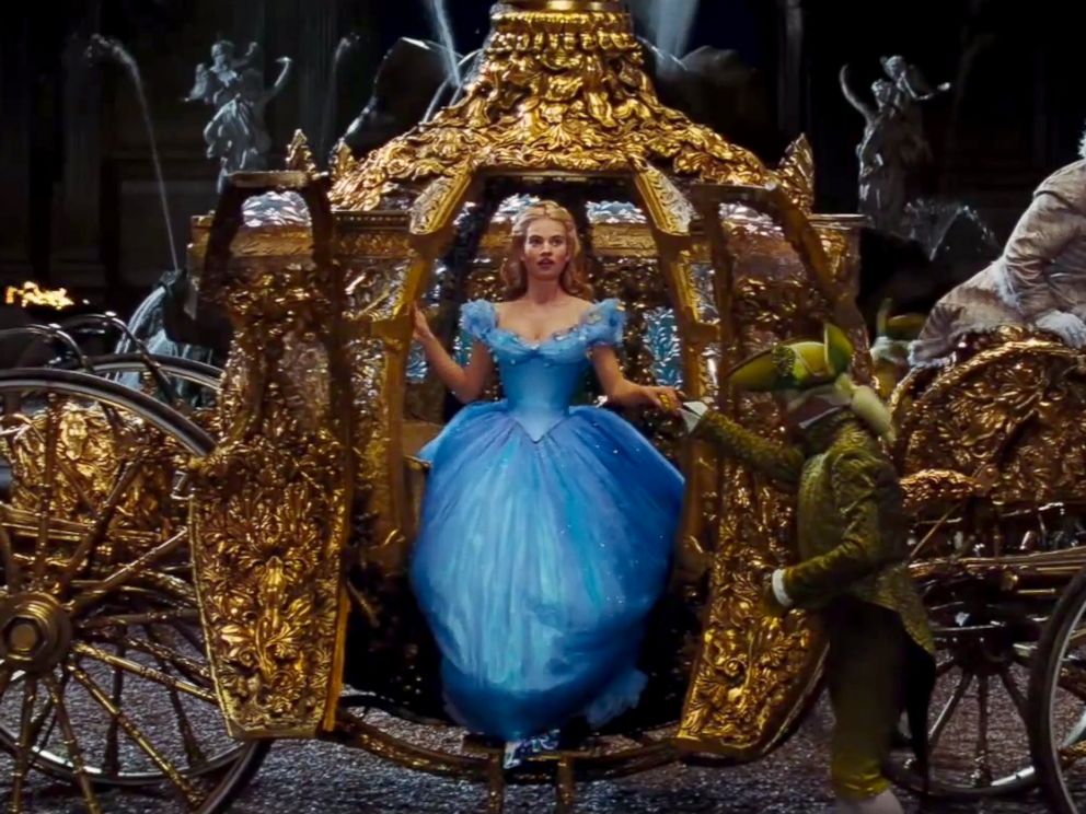 Lily James as Cinderella