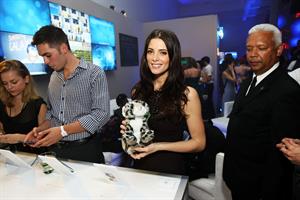 Ashley Greene at the Samsung Galaxy S III launch in New York on July 20, 2012