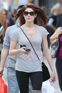 Ashley Greene shopping in New York City on March 18, 2011