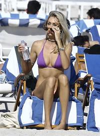 Lauren Stoner in a bikini