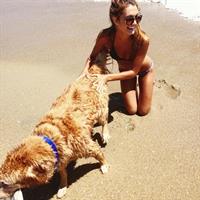 Emily Pemberton in a bikini