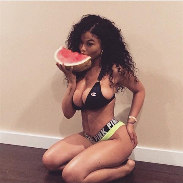 India Westbrooks in a bikini