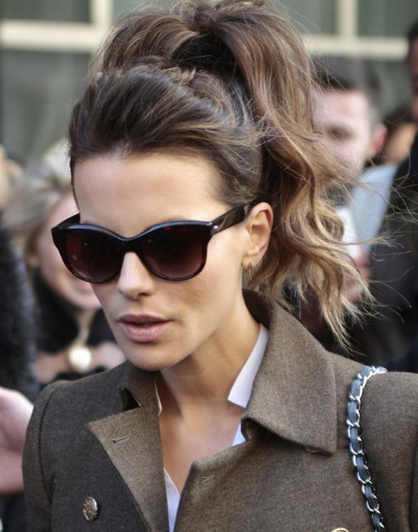 Kate Beckinsale out side her hotel in London, UK - February 20-2013 