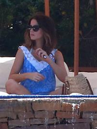 Kate Beckinsale wearing a bikini on vacation in Mexico August 22, 2013 