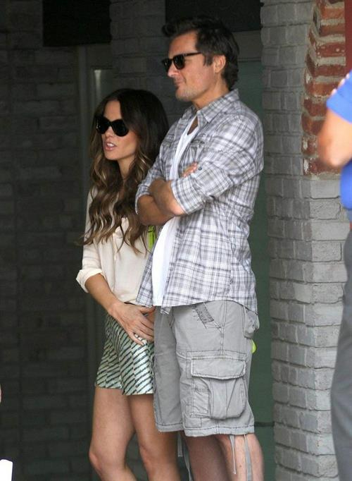 Kate Beckinsale Spotted at the Joel Silver Memorial Day party at his house in Malibu May 27, 2013 