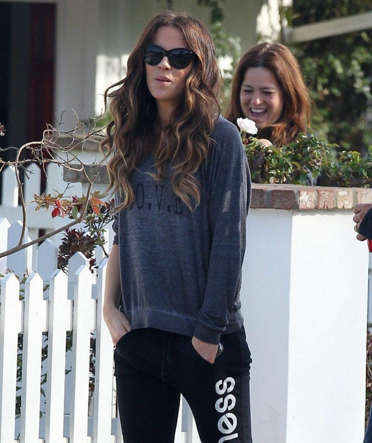Kate Beckinsale Spotted at a friends house in Pacific Palisades March 32013 