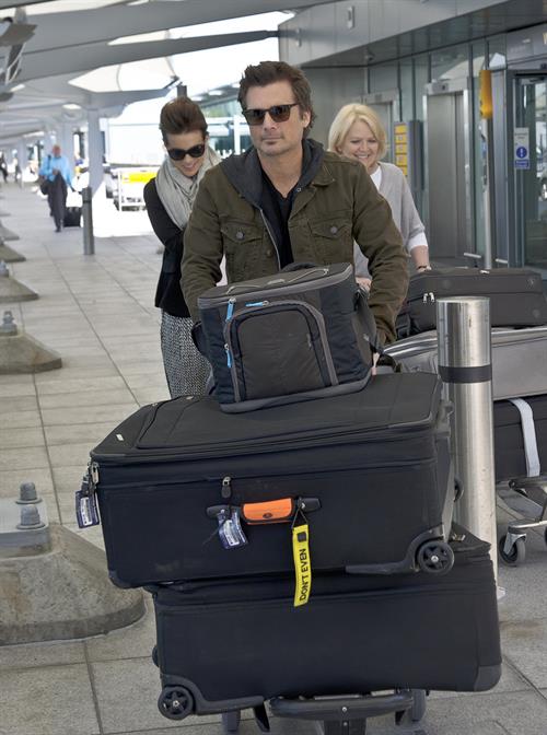 Kate Beckinsale at Heathrow Airport in London 5/6/13 