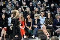 Kate Beckinsale Burberry Prorsum show at London Fashion Week 2/18/13 