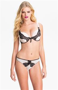 Valerie Van Der Graaf in lingerie