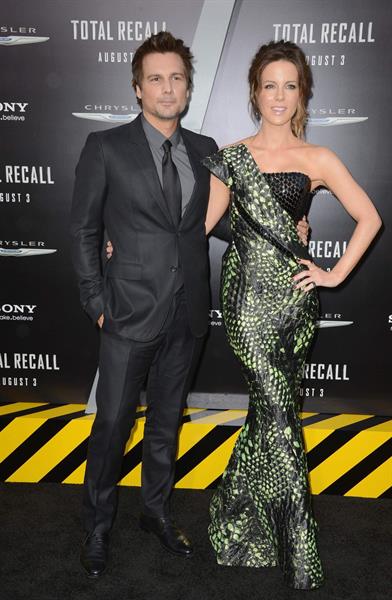 Kate Beckinsale Premiere of Columbia Pictures' 'Total Recall' at Grauman's Chinese Theatre in Hollywood August 1-20 