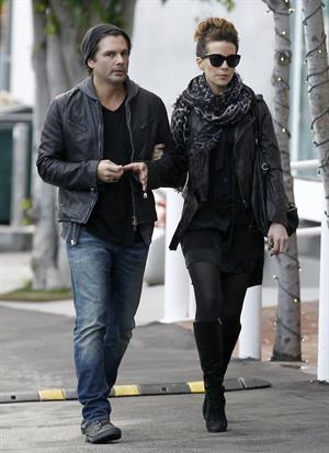 Kate Beckinsale  Did some shopping at Mayfield and Fred Segal in L.A.  December 2, 2012 
