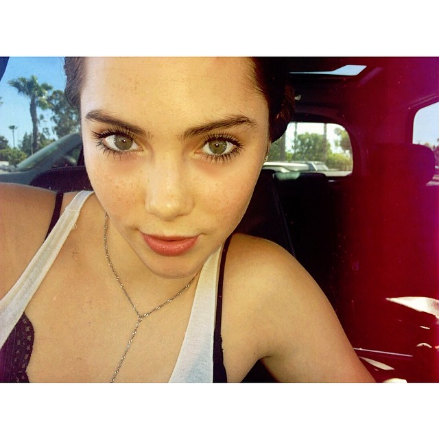 McKayla Maroney taking a selfie
