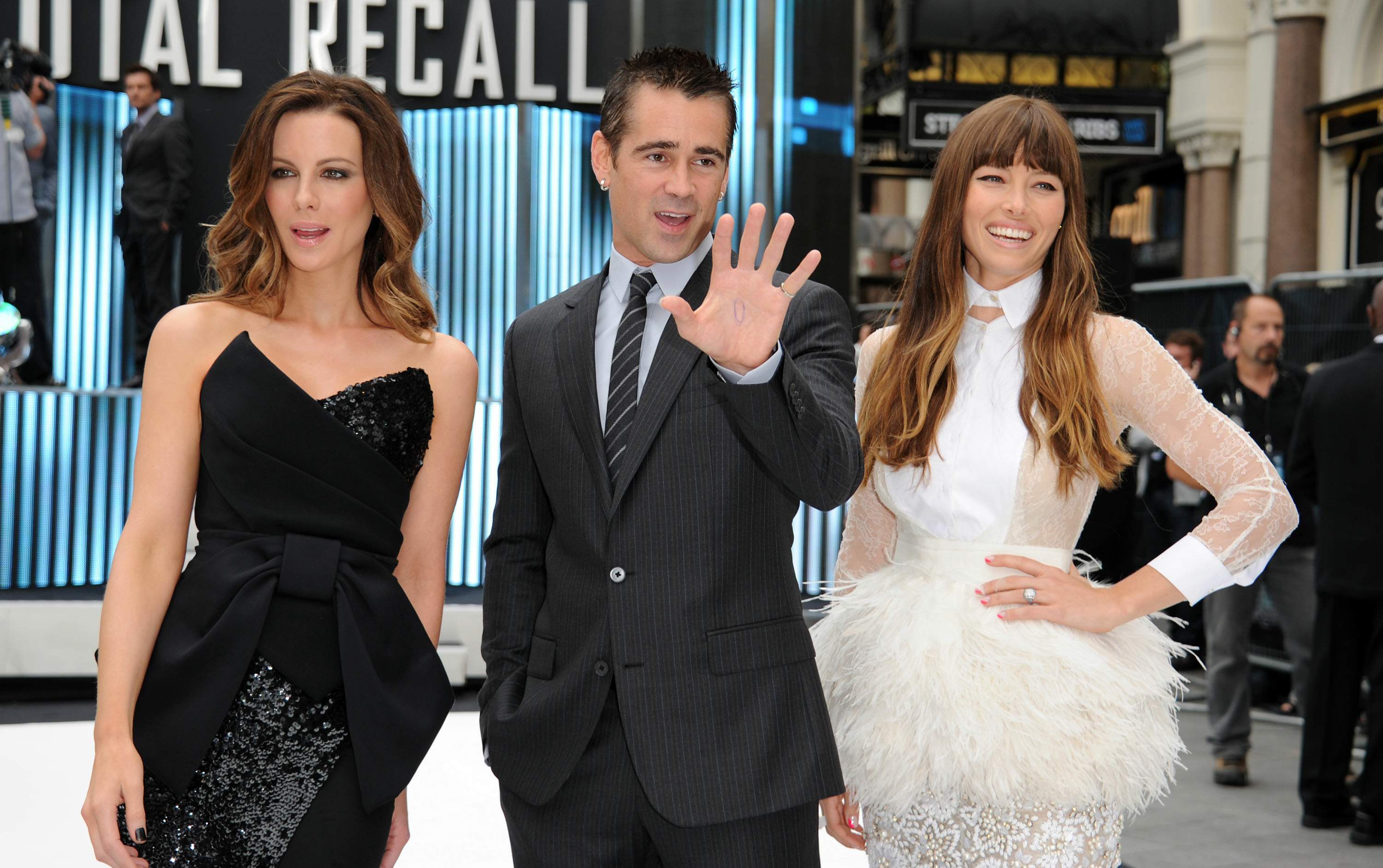 Kate Beckinsale London premiere of Total Recall August 16, 2012