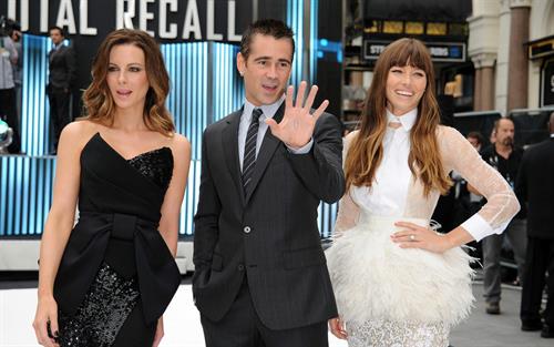 Kate Beckinsale London premiere of Total Recall August 16, 2012