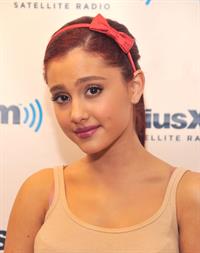 Ariana Grande at SiriusXM studios in New York July 18, 2011 