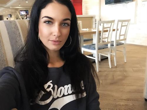 Alla Berger taking a selfie