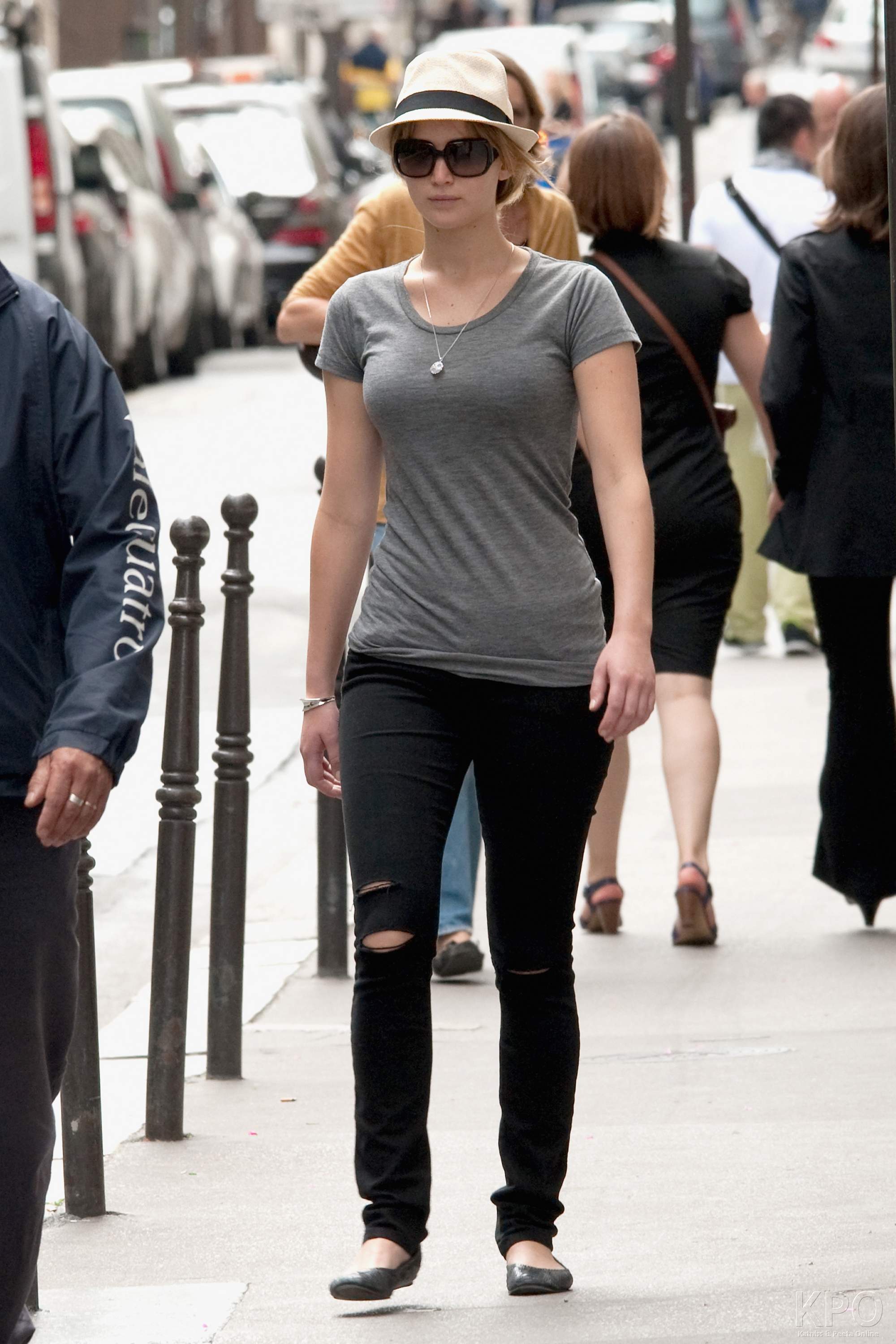 Jennifer Lawrence Pictures Jennifer Lawrence out about in Paris, France on 3-7-2012