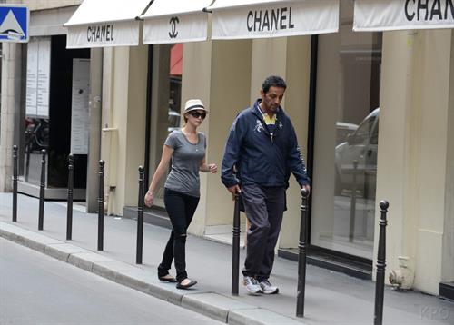 Jennifer Lawrence out about in Paris, France on 3-7-2012