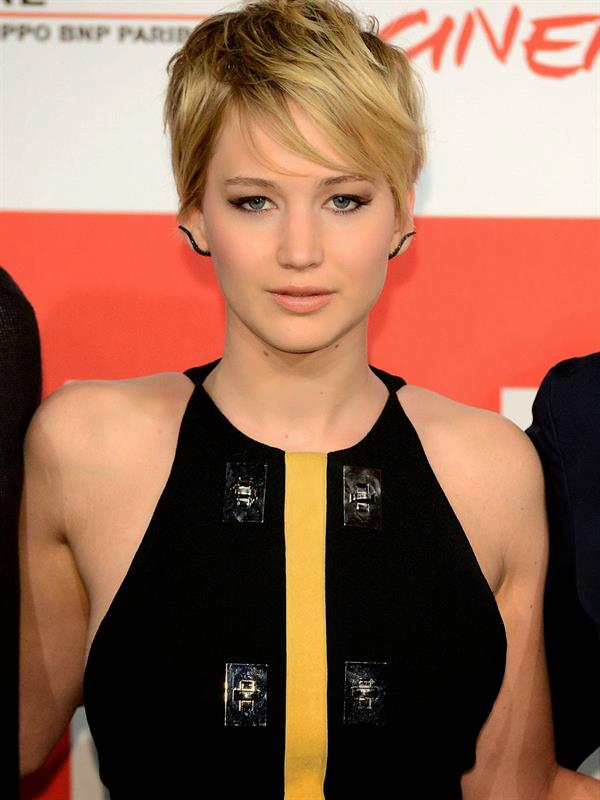 Jennifer Lawrence “The Hunger Games: Catching Fire” Photocall in Rome, November 14, 2013 