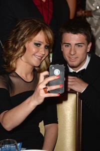 Jennifer Lawrence 24th Annual GLAAD Media Awards in Los Angeles, Apr. 20, 2013 