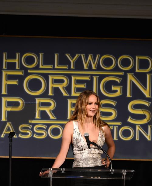 Jennifer Lawrence The Hollywood Foreign Press Association Annual Installation Luncheon in L.A 9.8.2012 