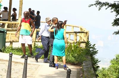 Kim Kardashian - Touring In Brazil With Kanye West 