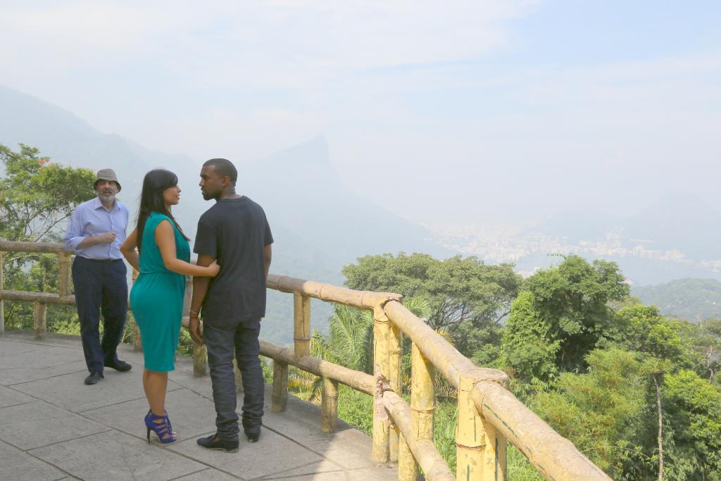Kim Kardashian - Touring In Brazil With Kanye West 