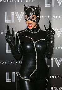 Kim Kardashian - At Halloween Birthday Bash At LIV Nightclub In Florida October 31, 2012