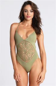 Nicole Meyer in a bikini