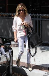 Ashley Tisdale out in Beverly Hills on July 25, 2012