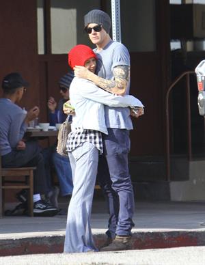 Ashley Tisdale leaving Kings Road Cafe in Studio City 12/9/12 