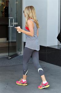 Ashley Tisdale at the gym in West Hollywood 12/7/12 