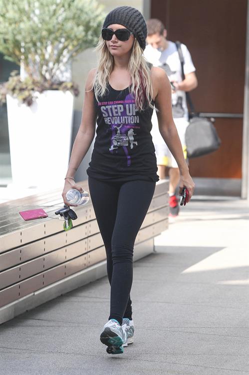 Ashley Tisdale in West Hollywood 07/05/2012