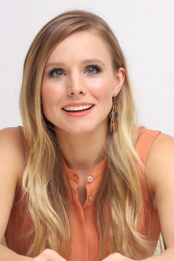 Kristen Bell  Hit And Run  Press Conference, Aug 12, 2012