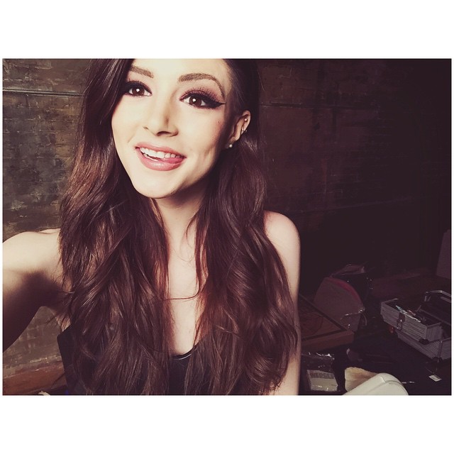 Chrissy Costanza taking a selfie