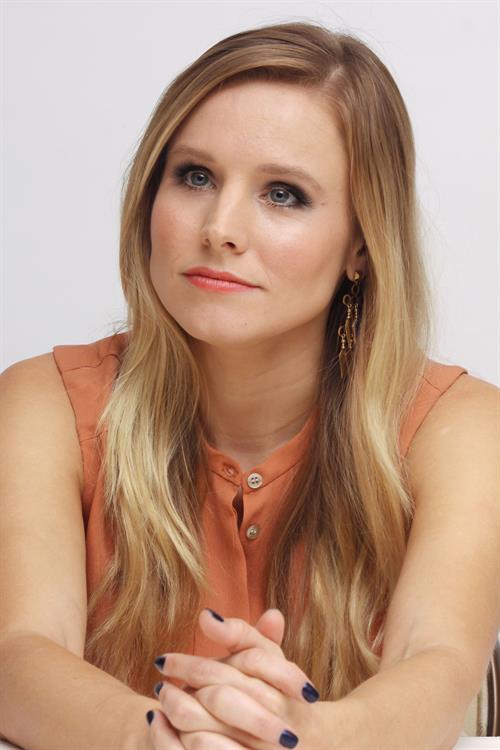 Kristen Bell  Hit And Run  Press Conference, Aug 12, 2012