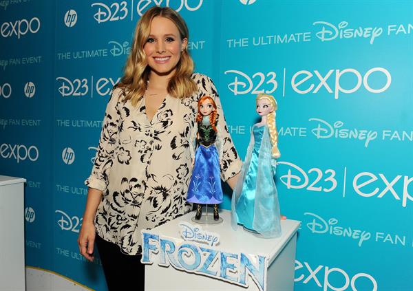 Kristen Bell at Disney's D23 Epo in Anaheim, California - August 9, 2013 